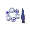 3Pcs SH98 Replacement Heads Compatible for Philips Norelco S9000 Prestige Electric Shaver SP9880 SP9820 S9721/84 S9311/27 S9721/89 S9311/84(2pcs) view 1