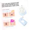 BIUDECO 5pcs Soft Bristle Facial Cleansing Brush Skin-Friendly Manual Cleansing Tools for Deep Clean and Makeup Removal Convenient for Home and Travel Random Color view 4