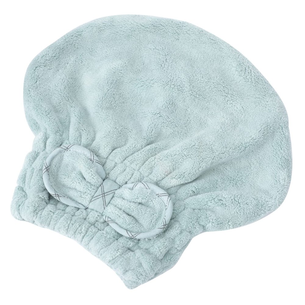 BIUDECO Adorable Hair Dry Washing Face Cap for Girls Bow Dry Hair Ultra-Absorbent Microfiber Towel
