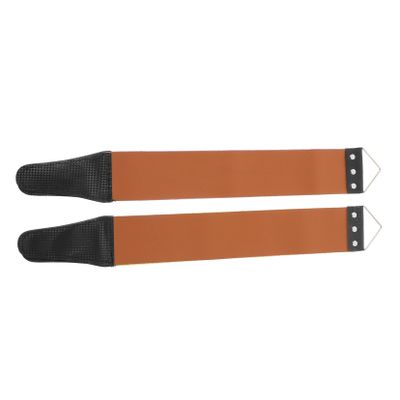 2 Pack Razor Strop for Wet Shaving, Dual Sided Leather Strap