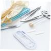 AUTSUPPL 200pcs Tweezers Tip Protective Covers Non-skid Elbow Clip Replacement Caps for Eyelash Extensions Nail Art and Precision Electronics Use view 2