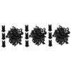 FOYTOKI 3sets Plastic Lash Glue Bottle Blocking Needles Glue Bottle Pin Replacement Head for Lash Adhesive Eyelash Extensions 100pcs*3 view 1