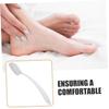 Mikinona 2pcs Handle Pumice Foot File Remover Tool Ergonomic Exfoliating Brush for Foot Care Dead Skin Remover for Smooth Heels view 4