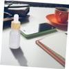 Outanaya 6pcs Frosted Glass Dropper Bottles Travel Containers for Liquids Leakproof and Refillable for Personal Care and view 3