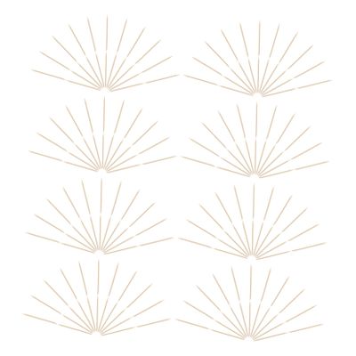 BIUDECO 300pcs Wooden Nail Cleaning Sticks for Manicure Cuticle Remover Multi-functional Nail Beauty Tool for Dead Skin and Polish Removal