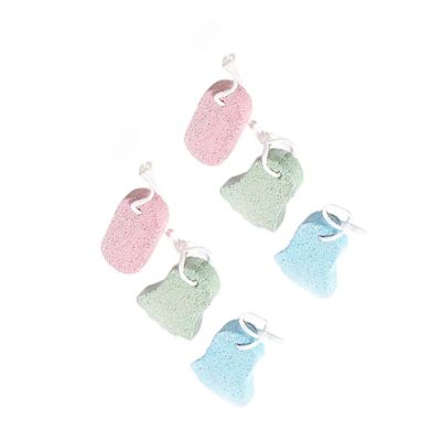 HAPINARY 6pcs Foot File Pumice Stone Callus Remover Scrubber Handheld Foot Skin File for