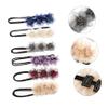 BIUDECO 6pcs Flower Hair Bun Maker Donut Bun Maker for Women Accessories Boys and Girls Friendly Break Resistant view 3