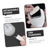 AUTSUPPL 1set Electric Foot File Remover Ergonomic Design Removable Grinding for Dead Skin and Corn Treatment for Home and Salon Use view 3