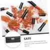 AUTSUPPL Lipstick Storage Box Mirror Decorative Lipstick Holder for Women Portable Single Container view 3