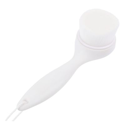 BIUDECO Manual Face Washing Brush Soft Bristle Cleansing Tool for Deep Exfoliation and Gentle Massage for Sensitive Skin and White