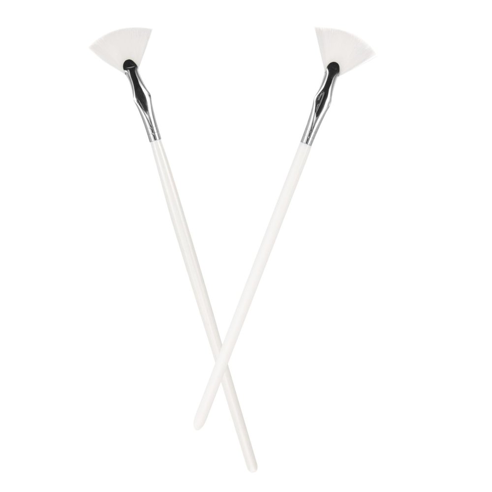 HONMEET 2pcs Brush for Lower Lashes and Eyebrow Makeup Curved Design for Precise Application for Salon and Home Use for Beginners and Professionals