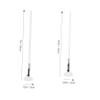 HONMEET 2pcs Brush for Lower Lashes and Eyebrow Makeup Curved Design for Precise Application for Salon and Home Use for Beginners and Professionals view 2