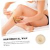 IWOWHERO 10pcs Facial Waxing Kit Hard Wax Blocks Beeswax for Hair Removal Natural Ingredients Smooth Skin Use view 3