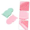 HAPINARY 2pcs Body Loofahs Reusable Scrubbers Silicone Exfoliating Mittens Bath Brush view 3