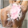 HAPINARY 2pcs Body Loofahs Reusable Scrubbers Silicone Exfoliating Mittens Bath Brush view 4
