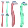 Outanaya 6pcs Women Hair for Safe and Comfortable Shaving of Legs Underarms and Privates Portable Ergonomic Design for Easy Hair Removal view 1