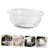 Cabilock Portable Wash Basin Collapsible Foot Bath Plastic Facial Bowl Household Sink Multi-functional Basin for Hair Washing Bath Face Cleaning Laundry view 2