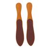 BIUDECO 2pcs Bottle-Shaped Foot Brush Double-Sided Pedicure Tool for Removal Comfortable Grip Design for Home view 1