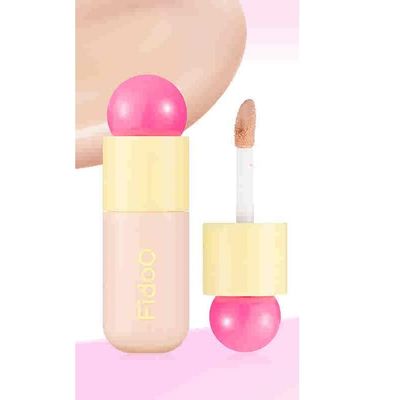 1PC Fidoo Liquid Concealer Color Corrector Liquid Facial Concealer, Stay Long Lasting Moisturizing Liquid Makeup Facial Highlighter, Create Flawless Makeup Concealer (03#, 6.5g)