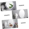 PLAFOPE Punch Wall-Mounted Beauty Mirror Suction Cup Rotating Double-Sided Makeup Mirror for Bathroom Bedroom and Dorm Use Easy Installation and Strong Hold view 3