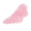 BCOATH Pink Crystal Scraping Board Natural Beauty Massage Tool for Facial Care Promotes Blood Circulation Relaxation and Skin Health for Spa and Self-Care view 1