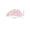 BCOATH Pink Crystal Scraping Board Natural Beauty Massage Tool for Facial Care Promotes Blood Circulation Relaxation and Skin Health for Spa and Self-Care view 2