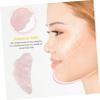 BCOATH Pink Crystal Scraping Board Natural Beauty Massage Tool for Facial Care Promotes Blood Circulation Relaxation and Skin Health for Spa and Self-Care view 3