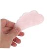 BCOATH Pink Crystal Scraping Board Natural Beauty Massage Tool for Facial Care Promotes Blood Circulation Relaxation and Skin Health for Spa and Self-Care view 4
