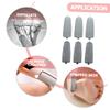 Healeved 6pcs Foot Grinder Heads for Electric Callus Remover Professional Pedicure Tool for Dead Skin Removal Easy Installation Refillable Roller Heads for Smooth Feet view 4