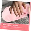 Outanaya 2pairs Moisturizing Cloth Mitts for Dry Hands Paraffin Wax Hand Treatment Glove Cover Insulated Manicure Mitts view 3