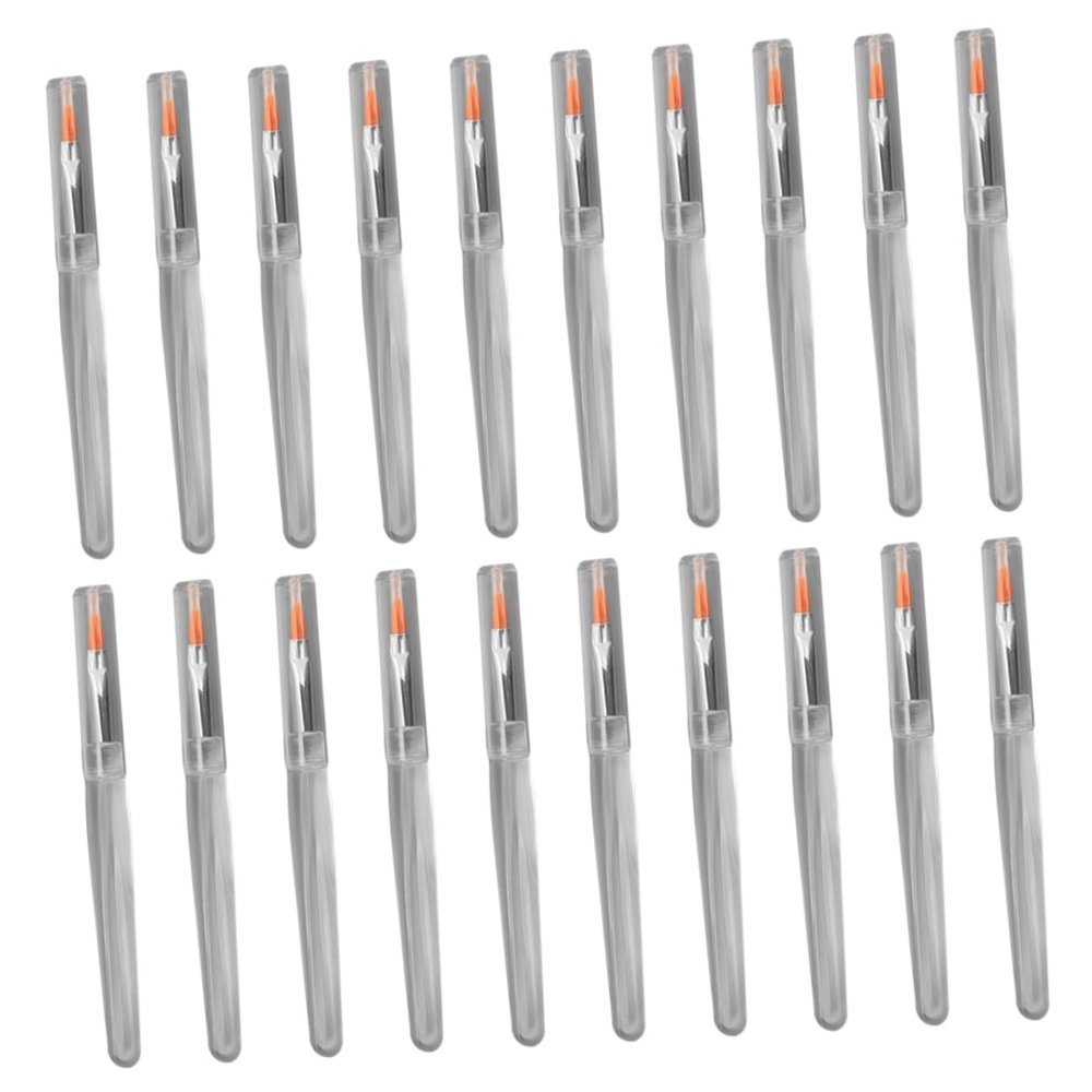 BIUDECO 20pcs Makeup Brush Kit Lip Brush Lipstick Applicator for Easy Apply Smooth Lip Makeup