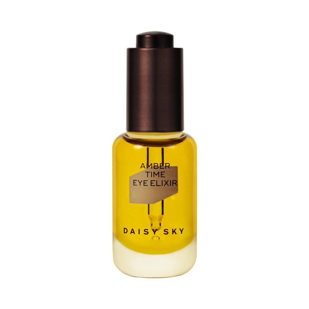 1PC Daisy Sky Amber Time Eye Oil EyeSerum Oil, Daisy Sky Eye Oil Moisturizing Firming Lifting Hydrating Eye Oil Essence, 8ml