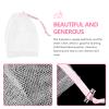 PLAFOPE 8pcs Net Foaming Soap Box Bubble Cleanser Skincare Face Cleaning Foaming Net Bag view 4