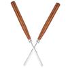 CANIGHT 2pcs Makeup Spatula for Foundation Mixing Portable Cosmetic Mixer Tool for Blending Creams and Nail Polish for Home and view 1