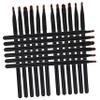 HAPINARY 18pcs Eye Makeup Brush Set for Precise Application Includes Flat Eyeliner and Concealer Brushes for Eyeshadow and Eyebrow Makeup Compact and Travel-friendly Design view 1