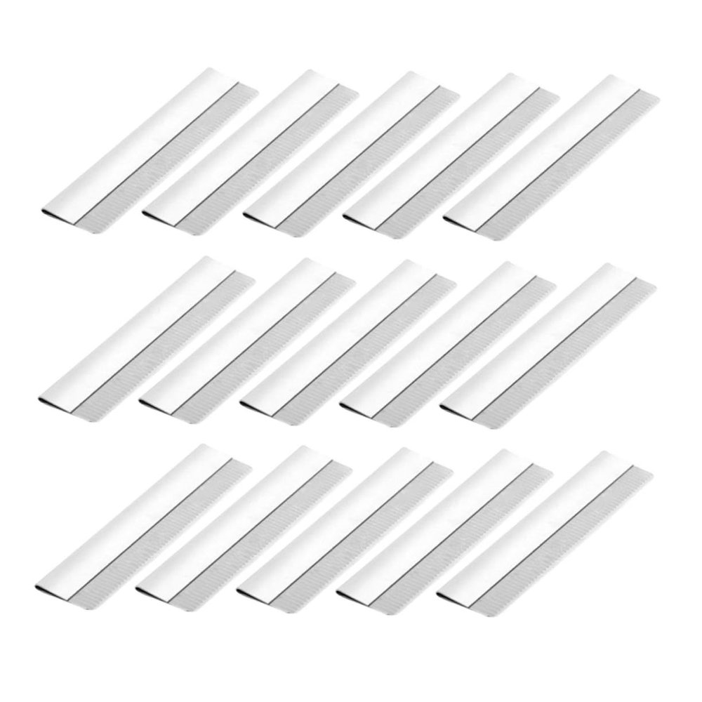 HONMEET 100pcs Professional Eyebrow Razor Eyebrow Trimming Blades Razor for Ingrown Hair Remover Facial Blades
