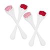 BUTIFULSIC 4pcs Silicone Eye Massager Roller Mini Facial Roller Reusable Massage Beauty Tool view 1