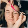 BIUDECO 2pcs Eyebrow Brush Mascara Eyelash Comb Folding Lash Tool for Women Random Color view 3