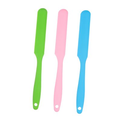 BIUDECO 3pcs Non-stick Wax Sticks for Hair Removal Silicone Applicators Spatulas Safe Easy to Clean for Body Feet Hands