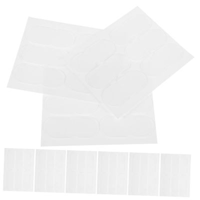 BCOATH 5sets Silicone Vertical Ear Tape Patches Tape Correction Sticker for 60pcs*5