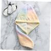 HONMEET 3pcs Quick Dry Hair Fleece Cap Hair Towel Alternative Fast Drying for Women view 2