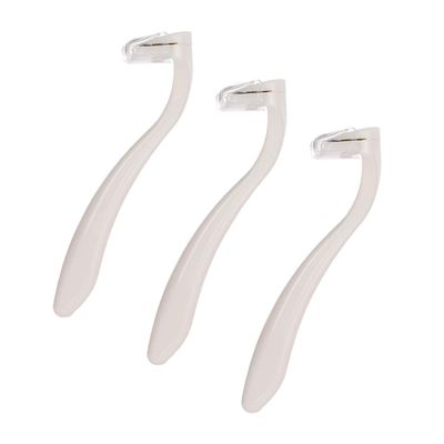 HONMEET 3pcs Women Hair Removal Safe Shaver for Body Bikini Areas Lightweight Design for Cosmetic Tool for Personal Care