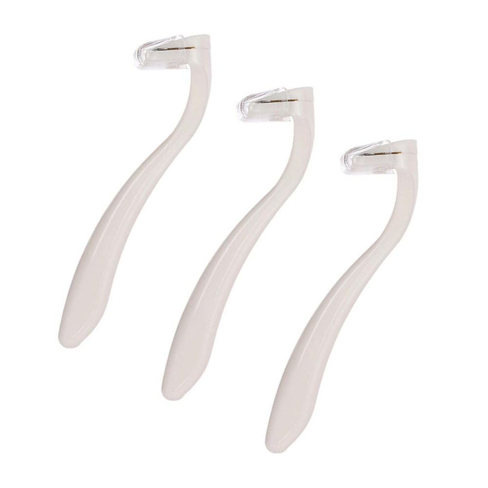 HONMEET 3pcs Women Hair Removal Safe Shaver for Body Bikini Areas Lightweight Design for Cosmetic Tool for Personal Care