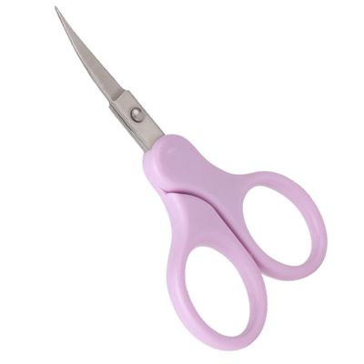 HAPINARY Professional Eyebrow Trimmer Scissors Body Hair Trimmer for Men Non-Slip Grip