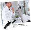 Gogogmee 2pcs Portable Razor Case Silicone Travel Shaver Holder for Camping Hiking and Business Trips Resistant Design with Easy-open Latch and Drain Outlets view 3