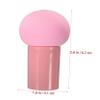 BIUDECO 10pcs Wet and Dry Mushroom Makeup Sponge Puff Versatile Cosmetic Applicators for Foundation Concealer and Powder Professional and Beginner Pink Black Brown view 2