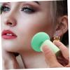 BIUDECO 10pcs Wet and Dry Mushroom Makeup Sponge Puff Versatile Cosmetic Applicators for Foundation Concealer and Powder Professional and Beginner Pink Black Brown view 3
