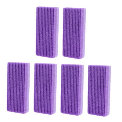 PLAFOPE 6pcs Exfoliating Pumice Foot Callus Remover Tool Durable Grinding Foot Tool for Men Dead Skin Removal Rubbing Stone for Smooth Healthy