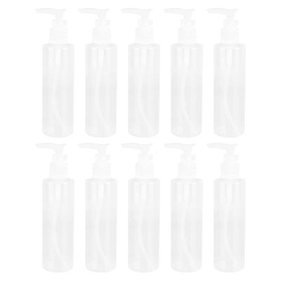 IWOWHERO Cleansing Oil Pump Bottle Set 200ml Dispensers Bottle Pump Dispenser for Creams Lotions
