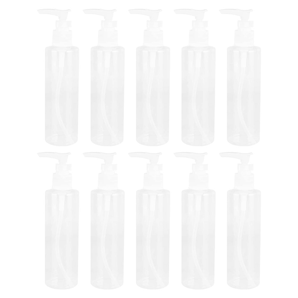 IWOWHERO Cleansing Oil Pump Bottle Set 200ml Dispensers Bottle Pump Dispenser for Creams Lotions